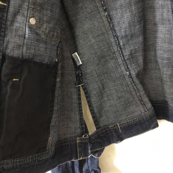 BCBGMaxAzria Jeans Cropped Jean Jacket - Picture 16 of 16